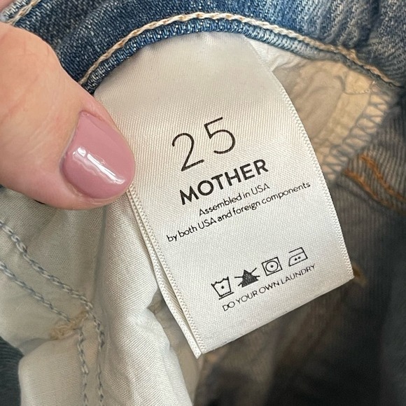 MOTHER The Tomcat Ankle Distressed Denim Jeans The Problem With Miracles 25 - Picture 15 of 16